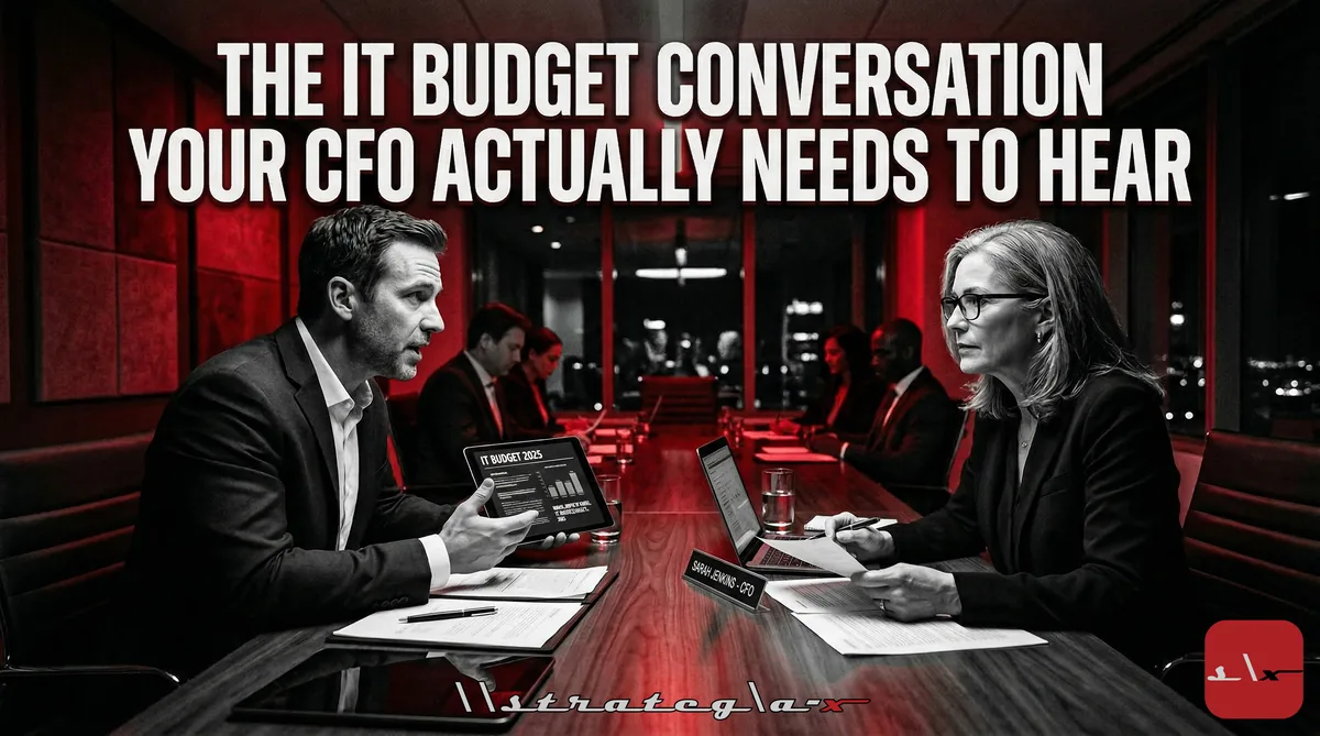 The IT Budget Conversation Your CFO Actually Needs to Hear