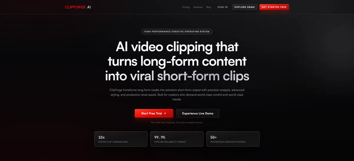 Introducing ClipForge: AI Video Clipping That Actually Understands Your Content