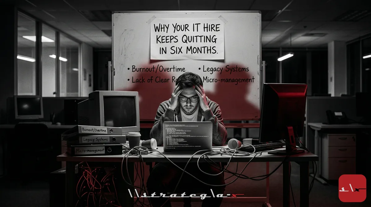 Why Your IT Hire Keeps Quitting in Six Months