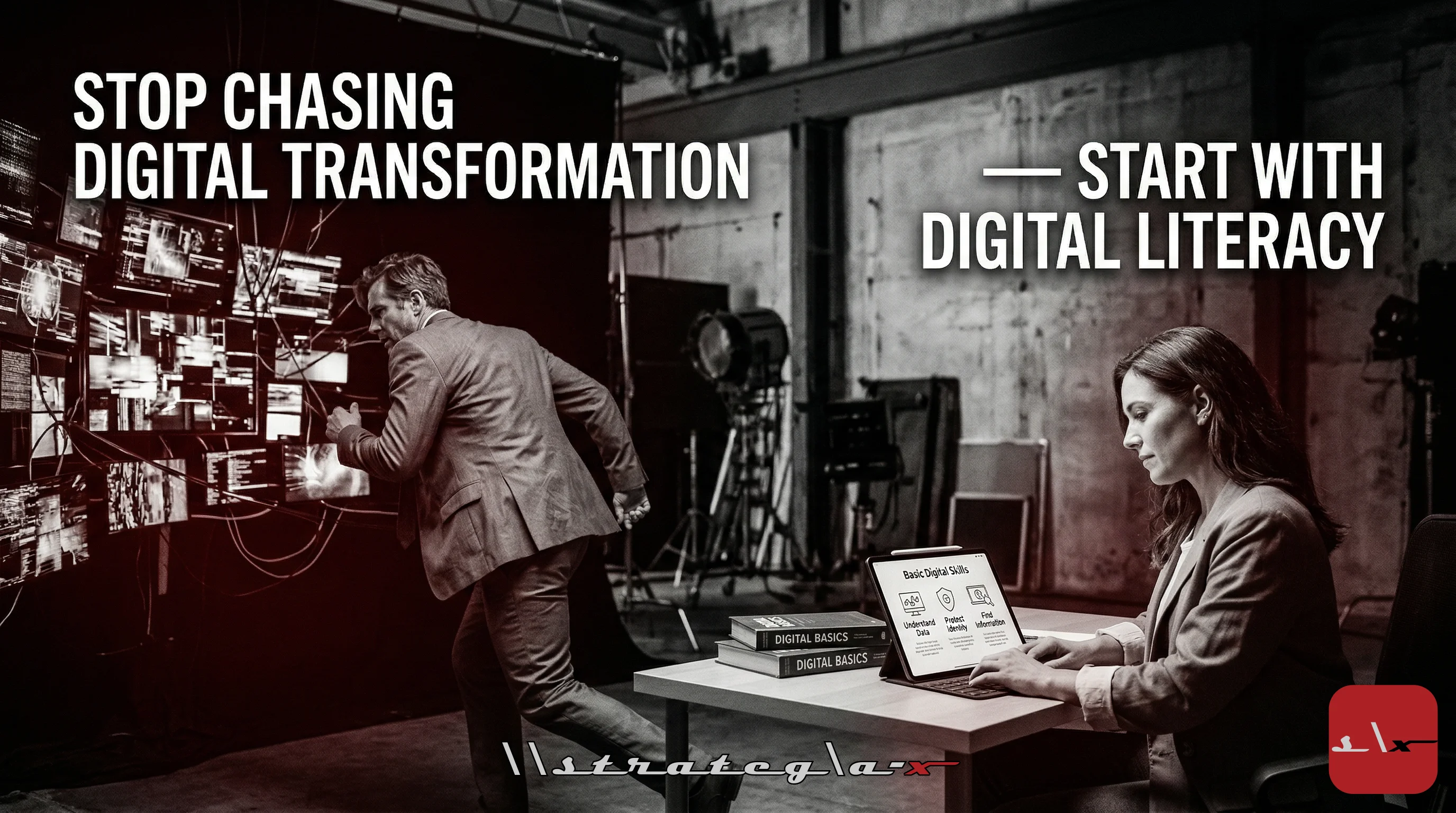 Stop Chasing Digital Transformation — Start With Digital Literacy