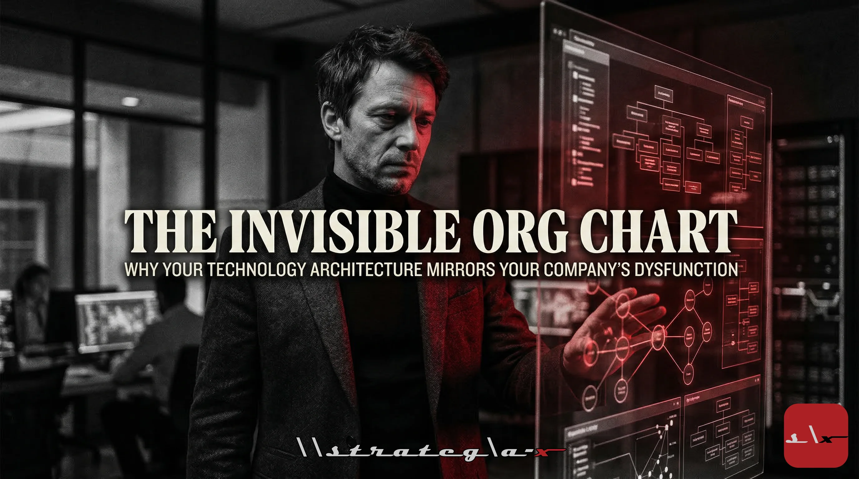 Thumbnail for The Invisible Org Chart: Why Your Technology Architecture Mirrors Your Company's Dysfunction