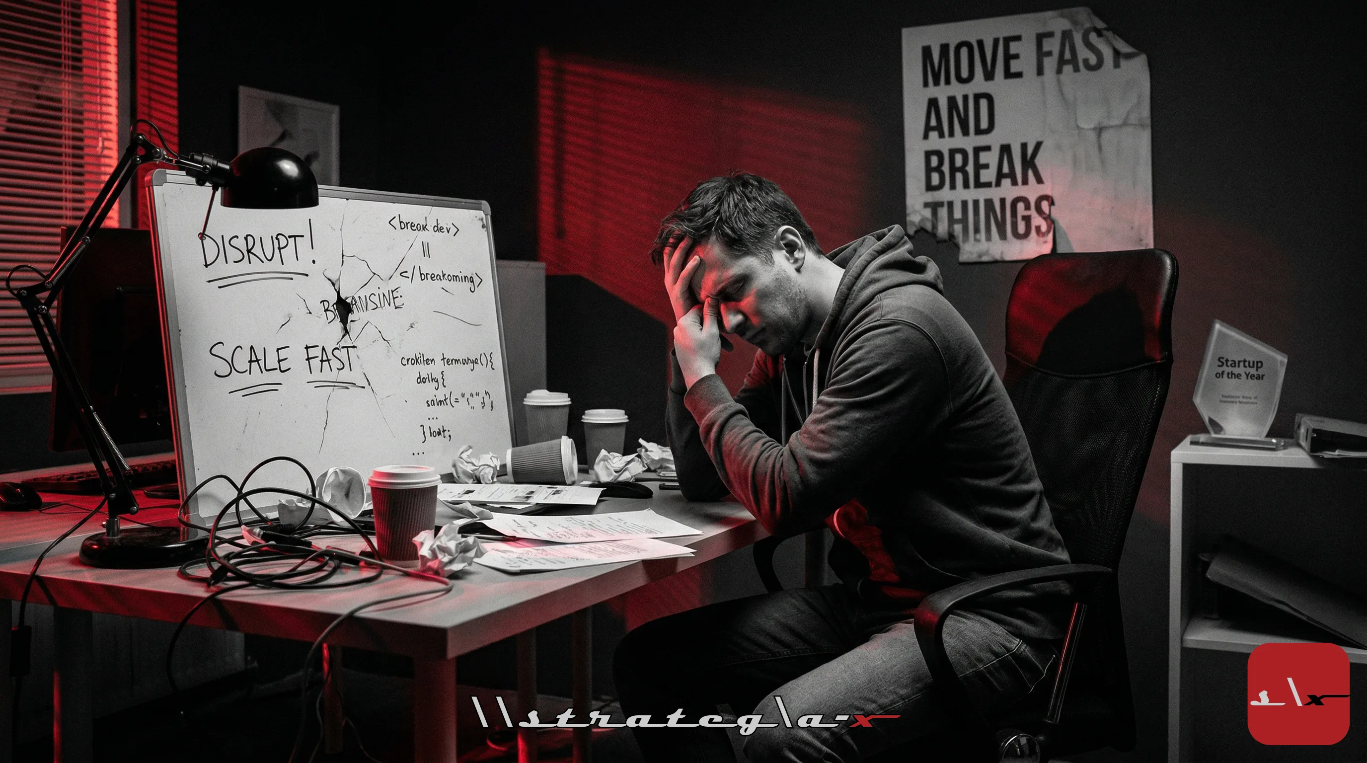 Thumbnail for The 'Move Fast and Break Things' Hangover: Why Speed Without Systems Creates Organizational Scar Tissue