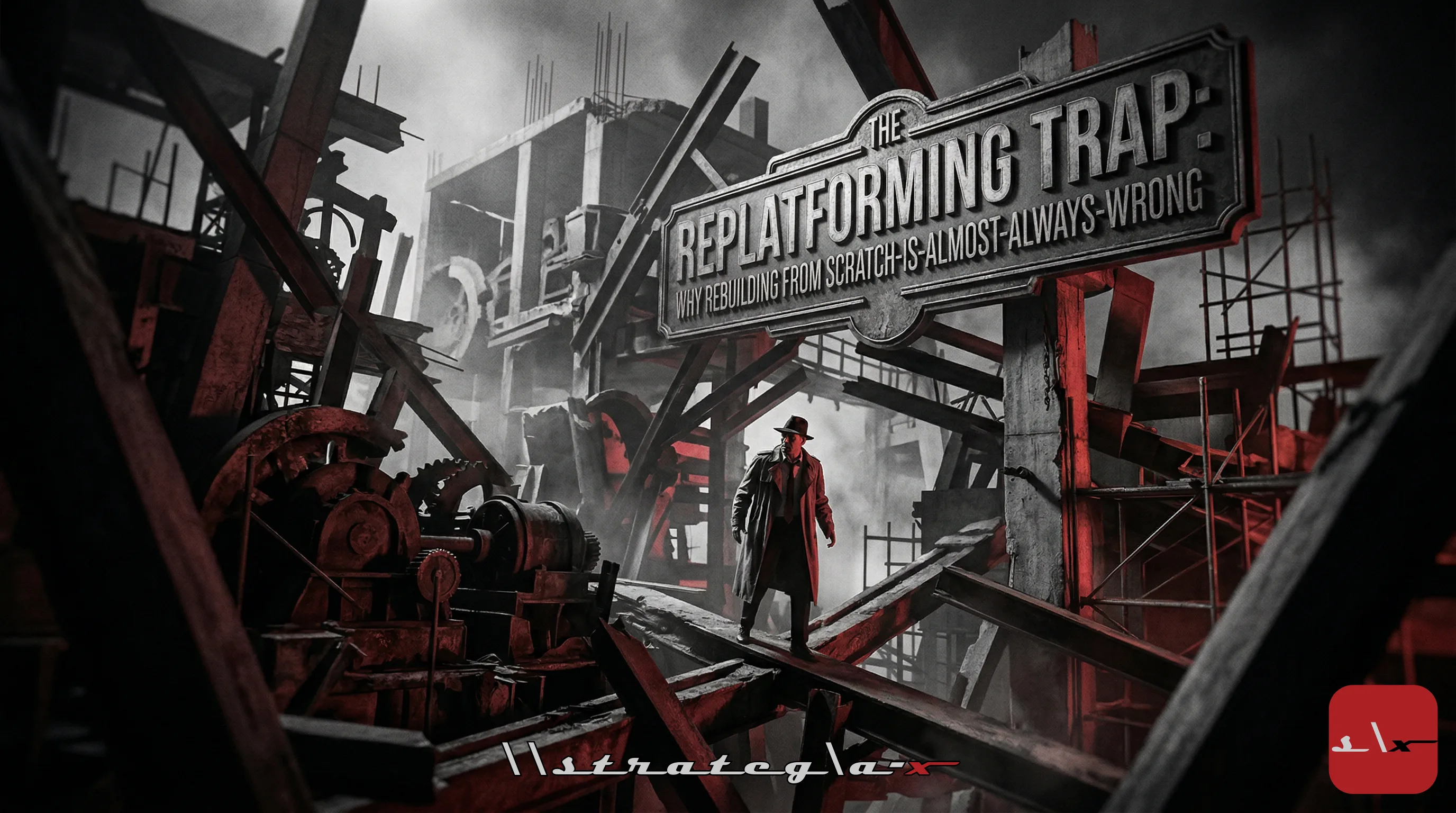 Featured image for The Replatforming Trap: Why Rebuilding From Scratch Is Almost Always the Wrong Decision