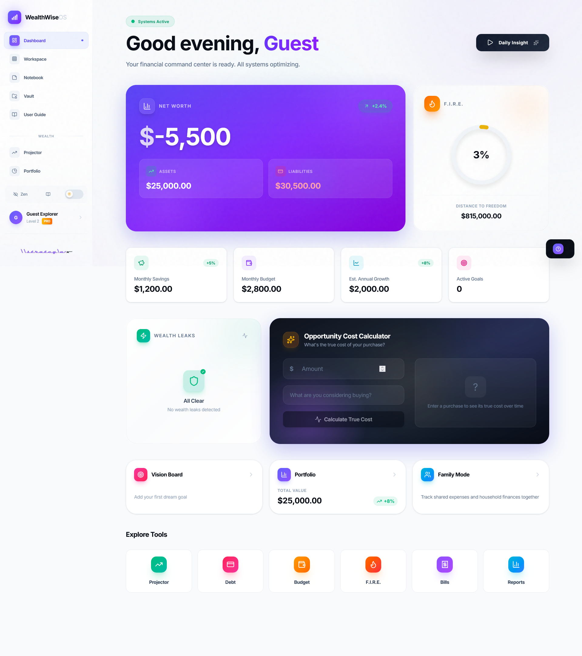 Introducing: Wealth Wise OS - Personal Finance Tool — image 2